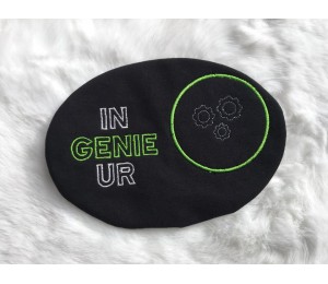 Stickserie ITH - Mug Rug Set Geek